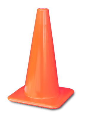 18 inch traffic cone
