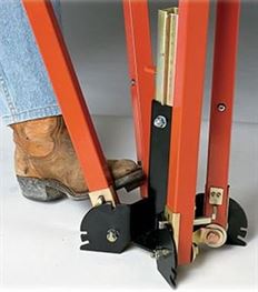 Step-n-drop stand