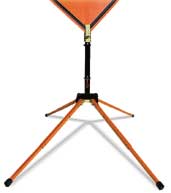 Traffix roll up construction sign holder extender