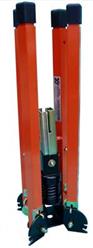 Traffix sign stand with spring