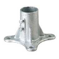 Tubular post base
